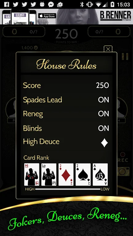 Black Spades - Jokers & Prizes Zrzut ekranu 4