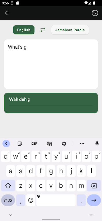 Jamaican Patwah Translator Скриншот 2