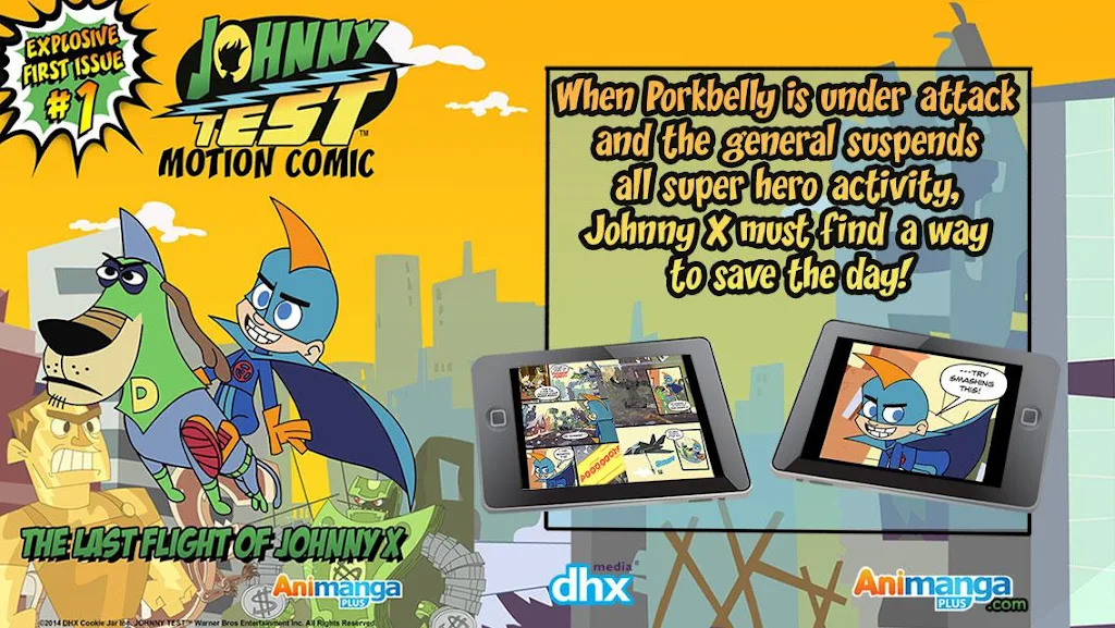 Johnny Test: Johnny X Ekran Görüntüsü 1