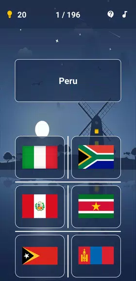 Flag quiz - Country flags Скриншот 3