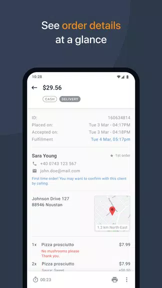 Restaurant Order-Taking App Tangkapan skrin 2