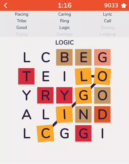 Word Find : Hidden Words Ảnh chụp màn hình 4