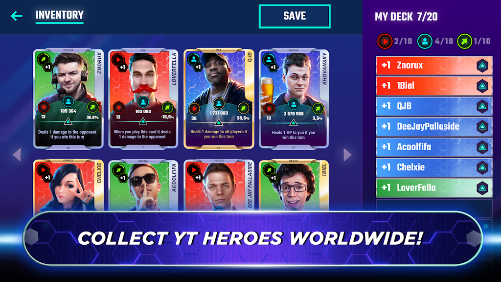 DHeroes: CCG (Trading Cards) Screenshot 2