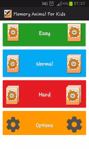 Memory Animal for Kids Screenshot 1