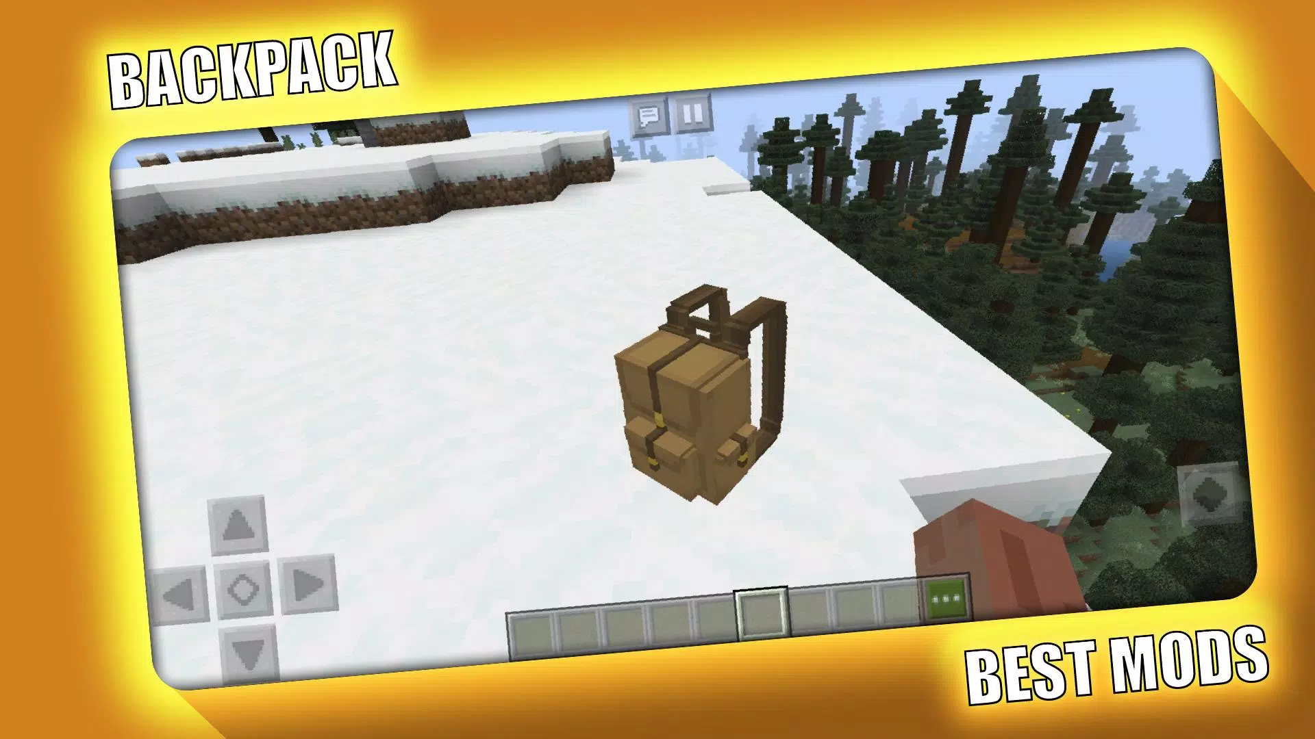 BackPack Mod for Minecraft PE Tangkapan skrin 1