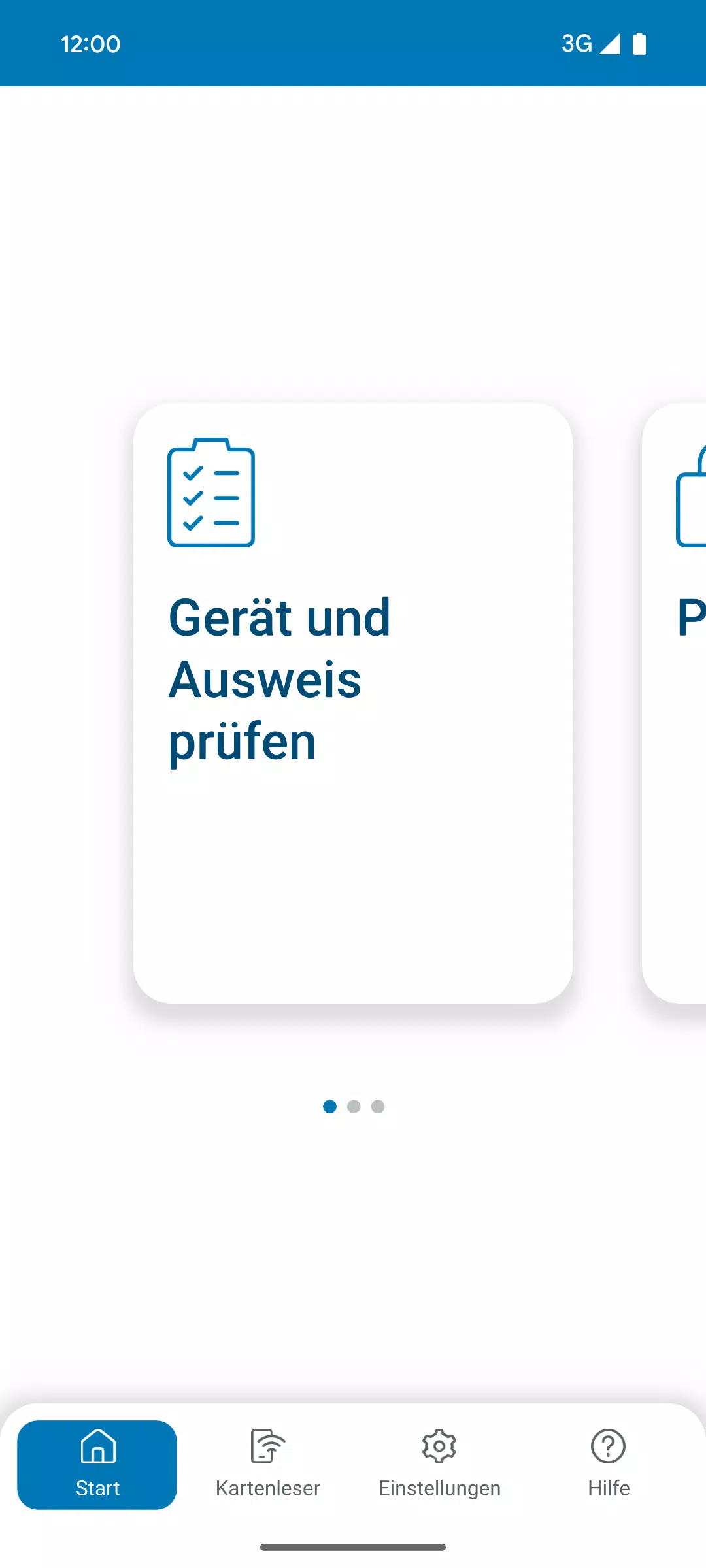 AusweisApp Bund スクリーンショット 1