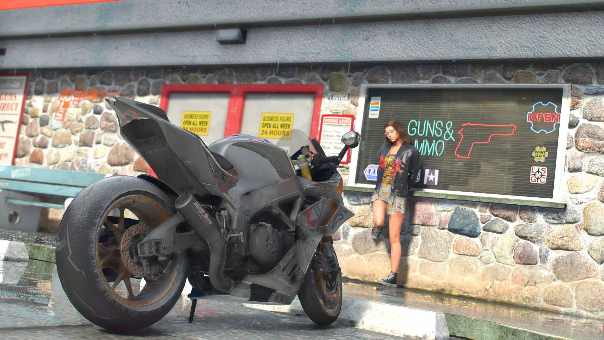 Xtreme Bike Driving Moto Games Screenshot 2
