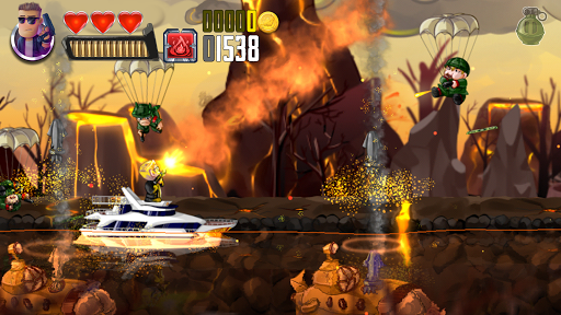 Ramboat - Offline Action Game ဖန်သားပြင်ဓာတ်ပုံ 2