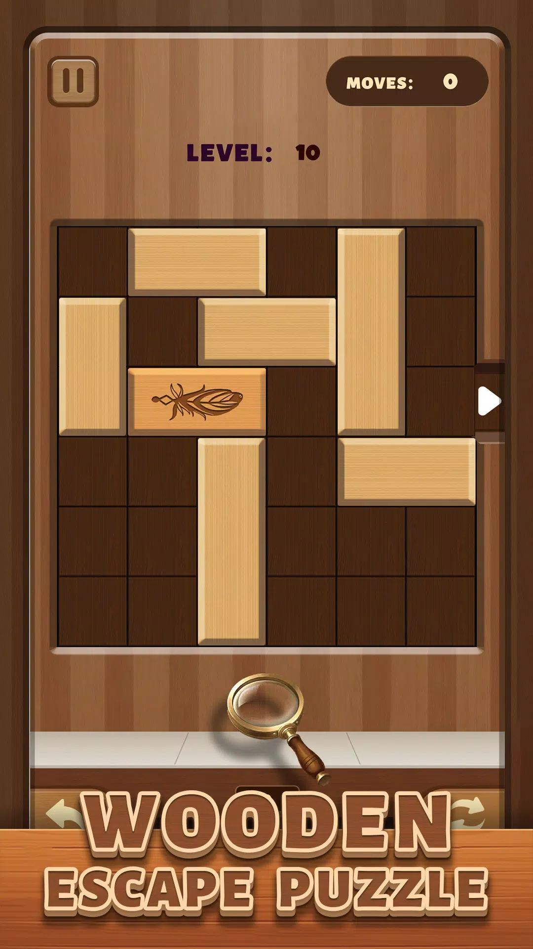 Wooden Escape Puzzle Tangkapan skrin 3