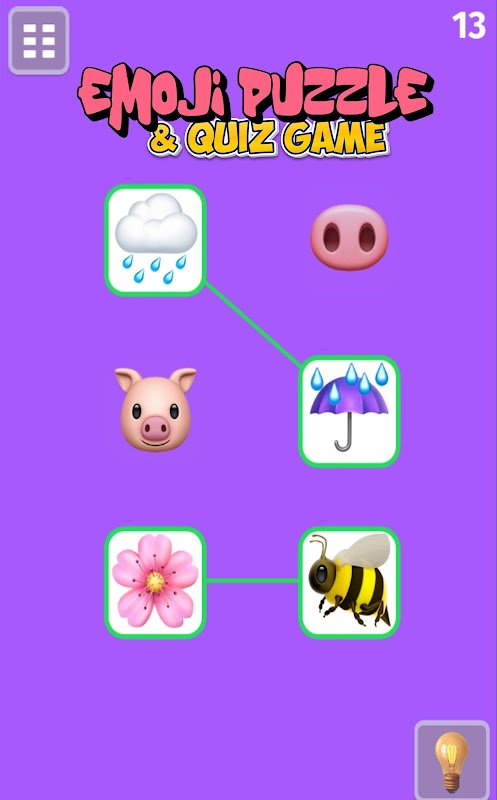 Emoji Puzzle & Quiz Game ภาพหน้าจอ 1
