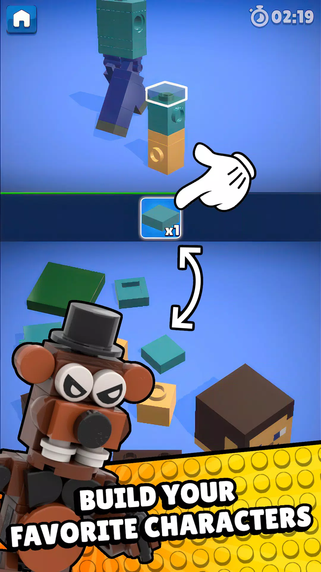 Construction Set - 3D Puzzle应用截图第1张