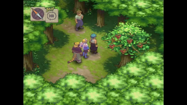 Breath of Fire IV Combat Scene