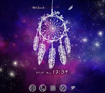 Galaxy Dream Theme +HOME Tangkapan skrin 1