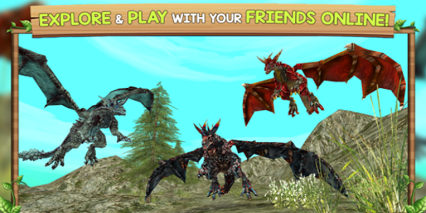 Dragon Sim Online: Be A Dragon Captura de pantalla 1