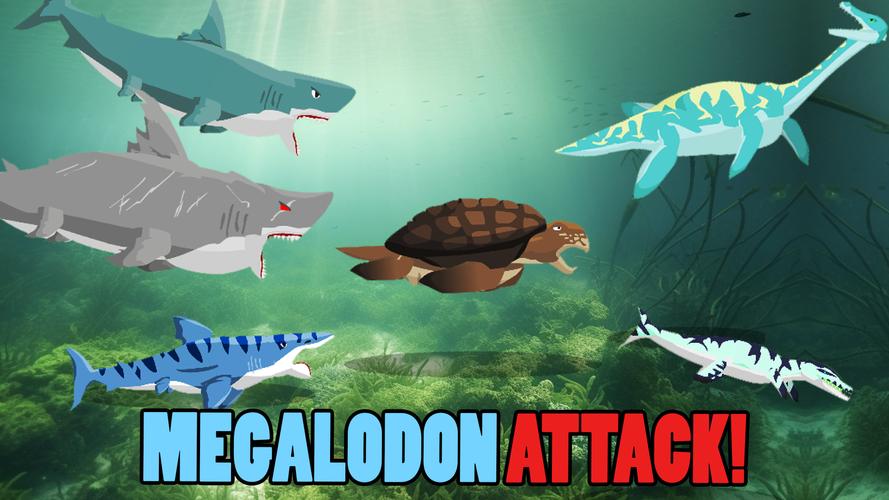 Megalodon Fights Sea Monsters Screenshot 1