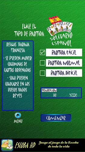 Solitario Español Скриншот 2