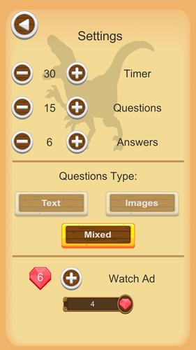 Dinosaurs Quiz Tangkapan skrin 3