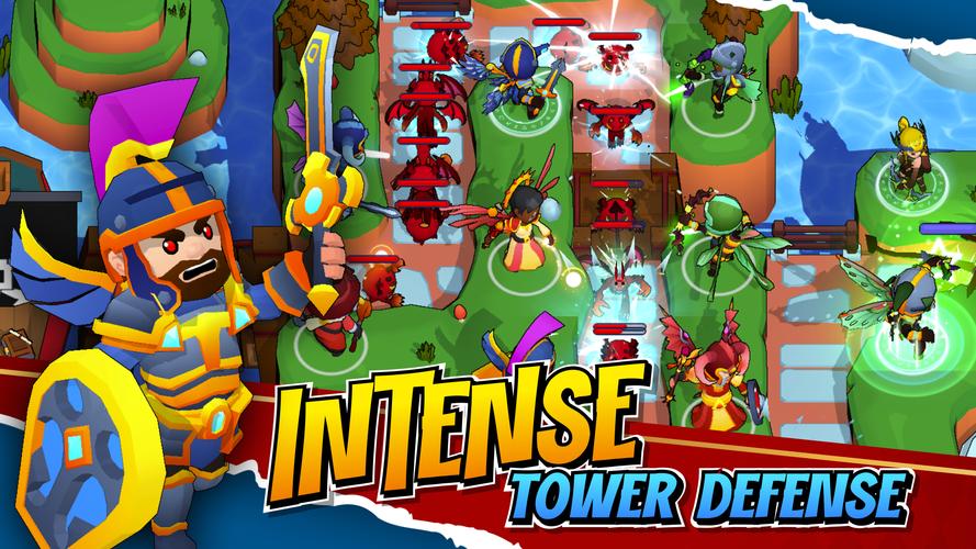 Idle Hero TD Tower Defense RPG ဖန်သားပြင်ဓာတ်ပုံ 1
