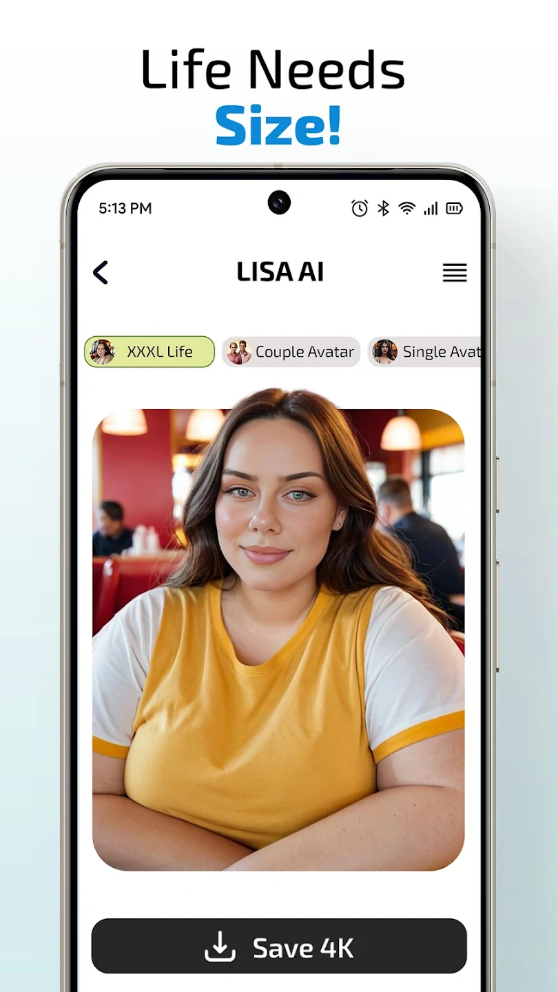 Schermata Lisa AI: 90s Yearbook & Avatar 1