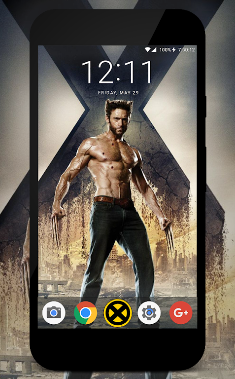 X-Men Wallpaper HD Captura de pantalla 2