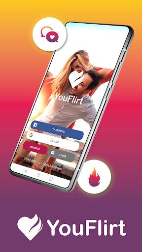 YouFlirt - flirt & chat app ဖန်သားပြင်ဓာတ်ပုံ 1