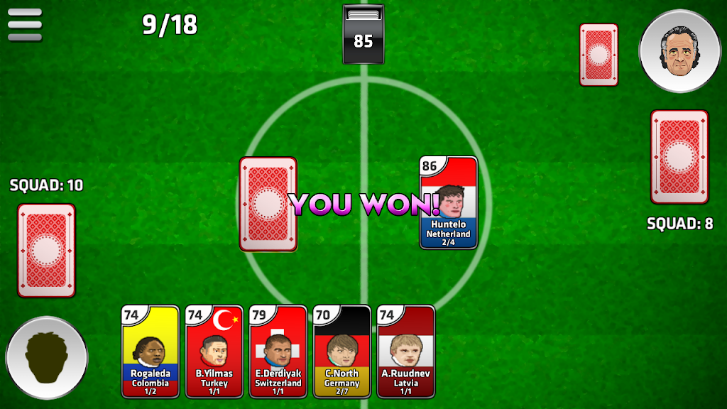 Head Soccer Cards Screenshot 2