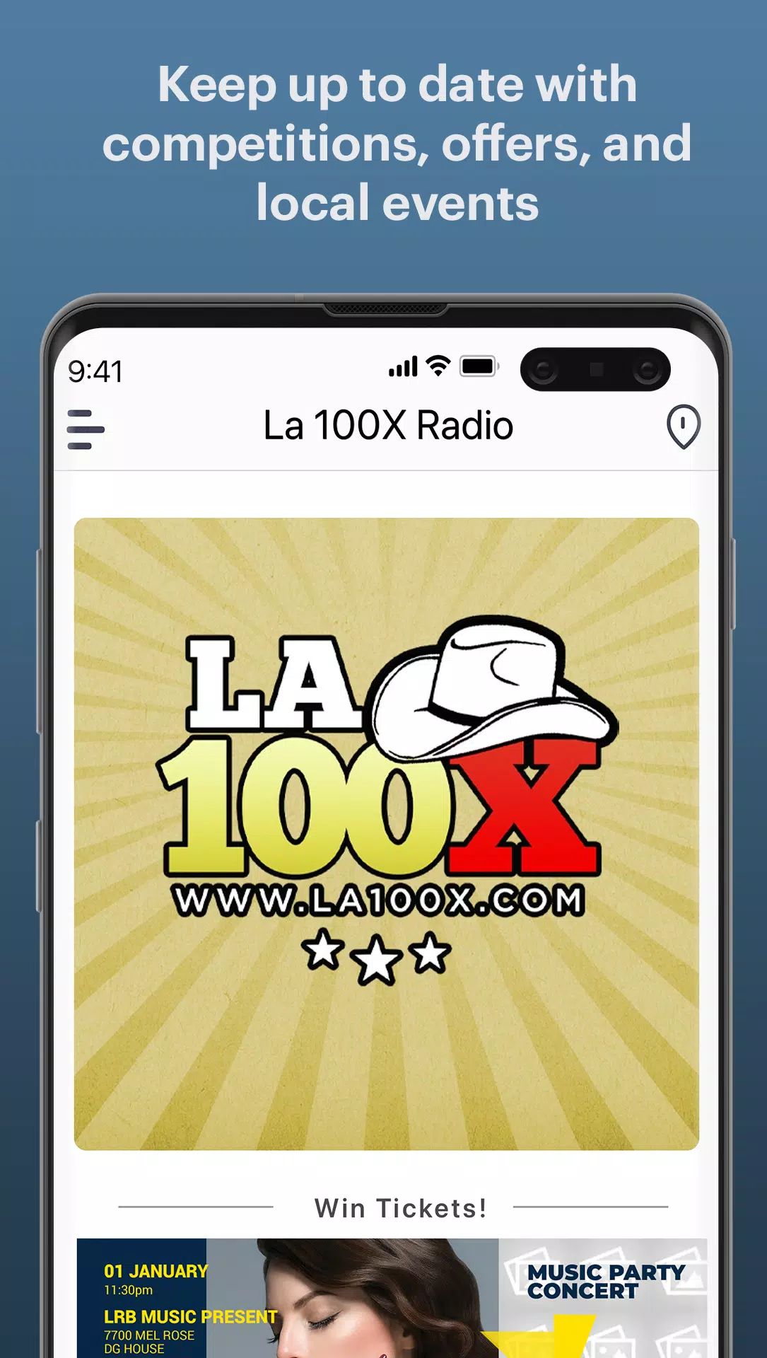 La 100X Radio應用截圖第1張