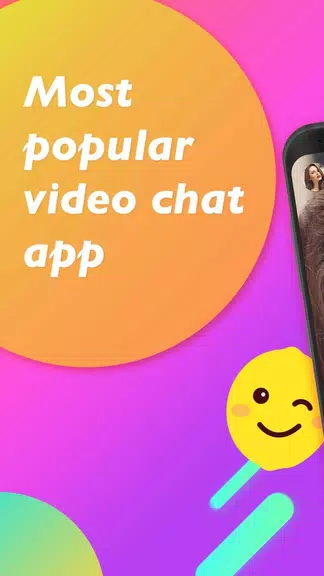 Schermata Veego Live - Random video chat & Meet friends 1