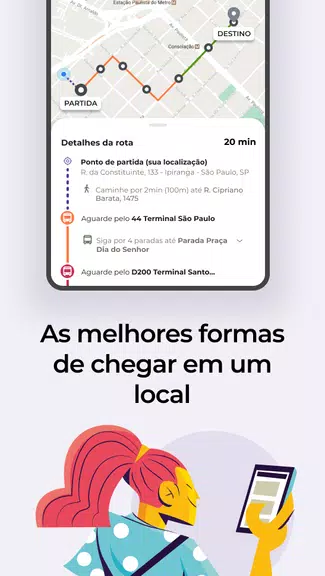 Cittamobi: Horários de Ônibus スクリーンショット 3