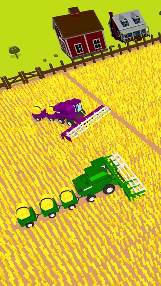 Harvest.io – 3D Farming Arcade स्क्रीनशॉट 1