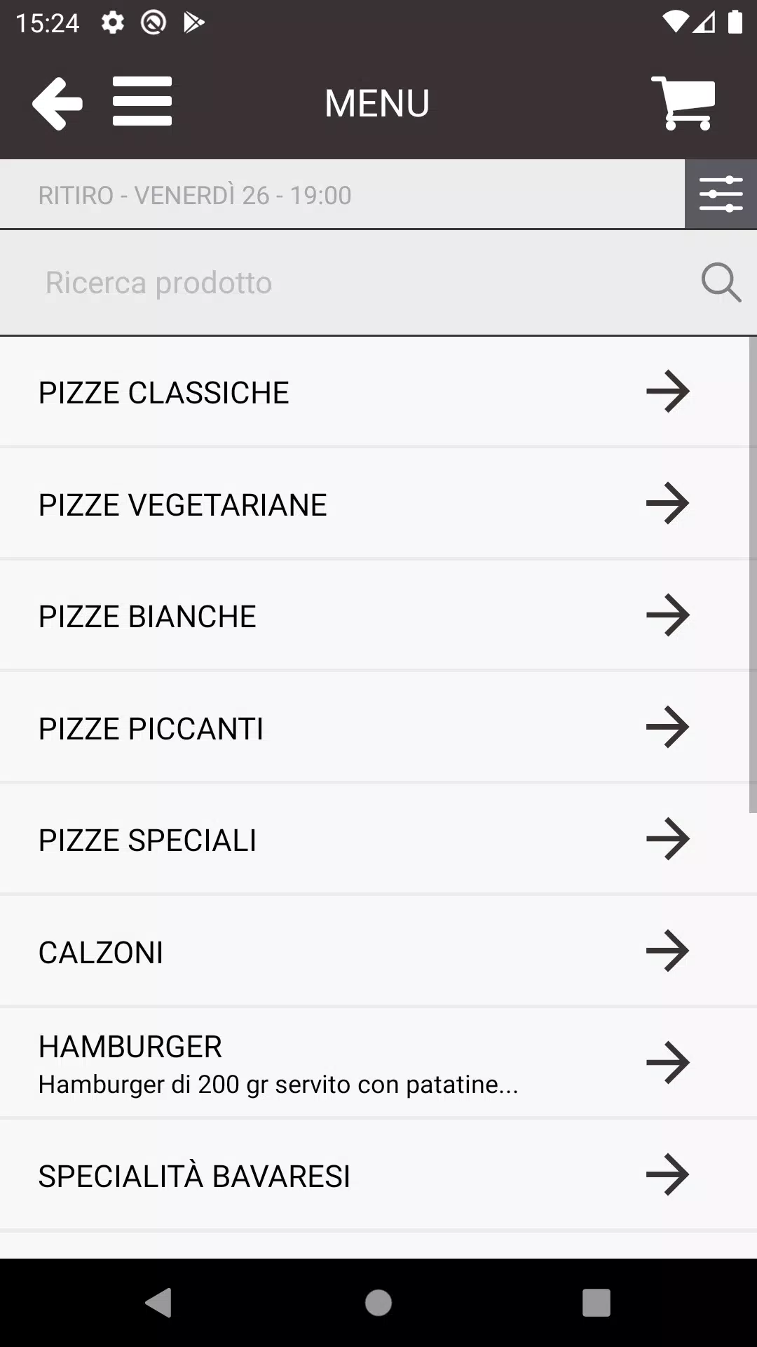Pizzeria Dabbe应用截图第3张