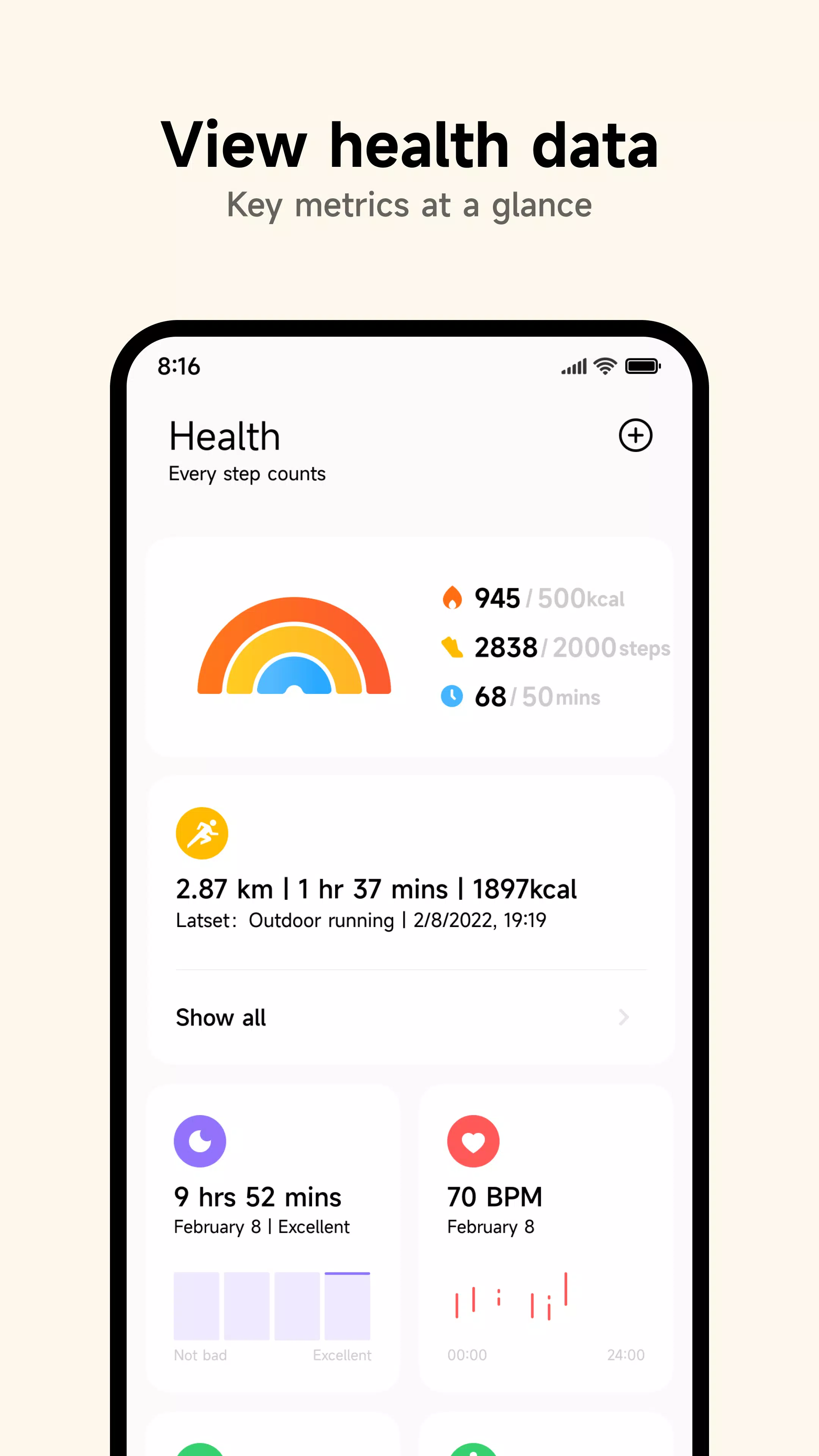Mi Fitness (Xiaomi Wear)应用截图第1张