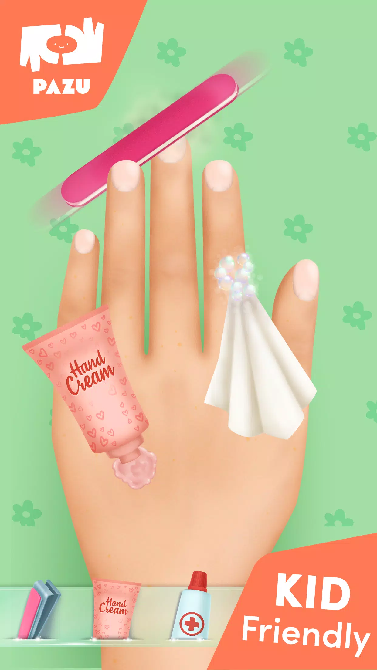 Girls Nail Salon - Kids Games Screenshot 3