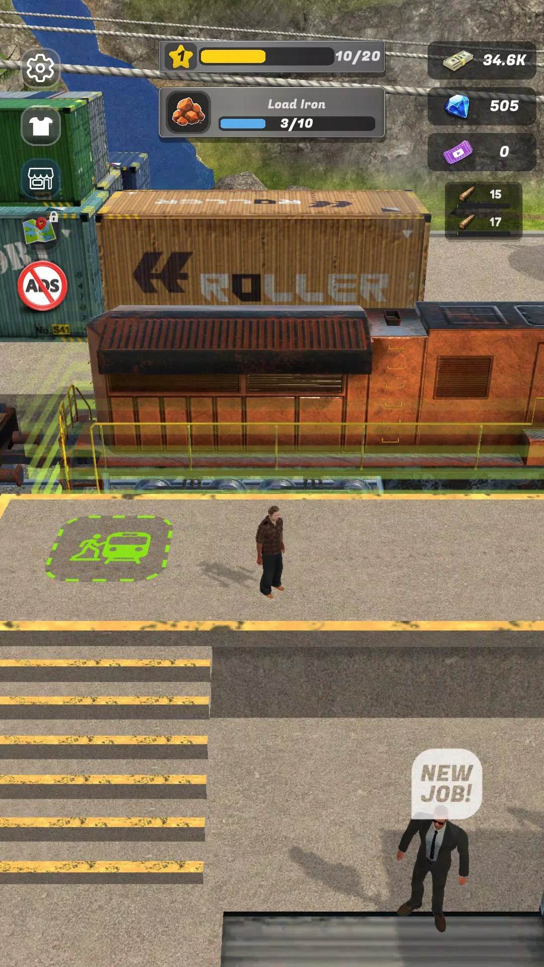 Cargo Train Station Captura de pantalla 4