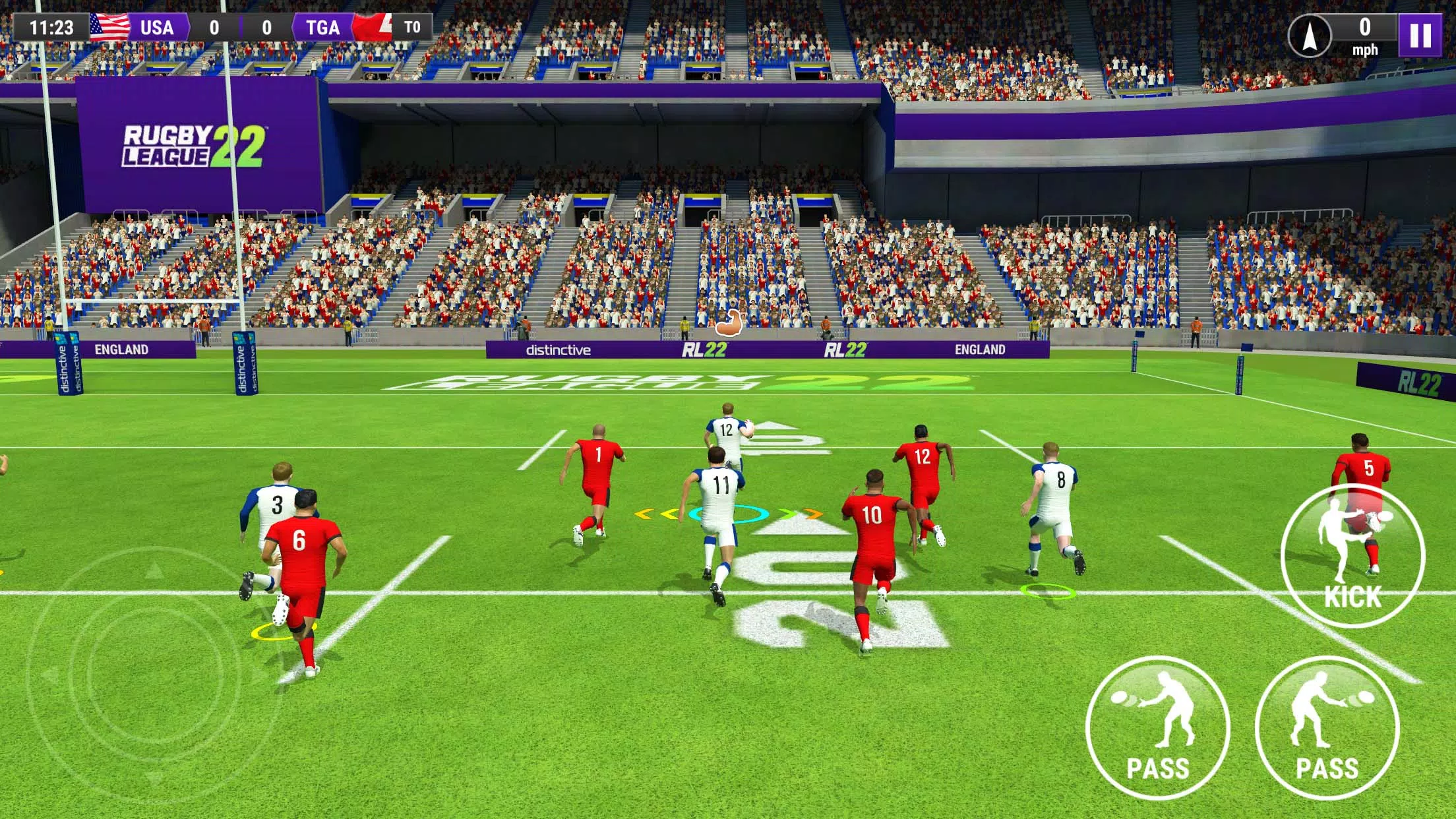 Rugby League 22 Captura de tela 1