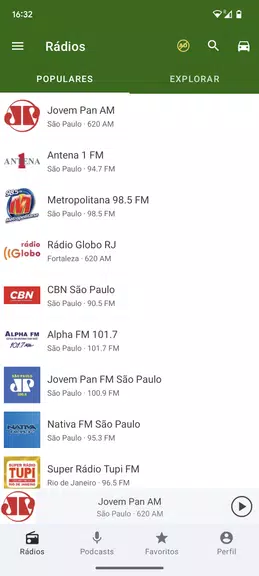 Rádio FM Brasil - FM Ao Vivo應用截圖第1張