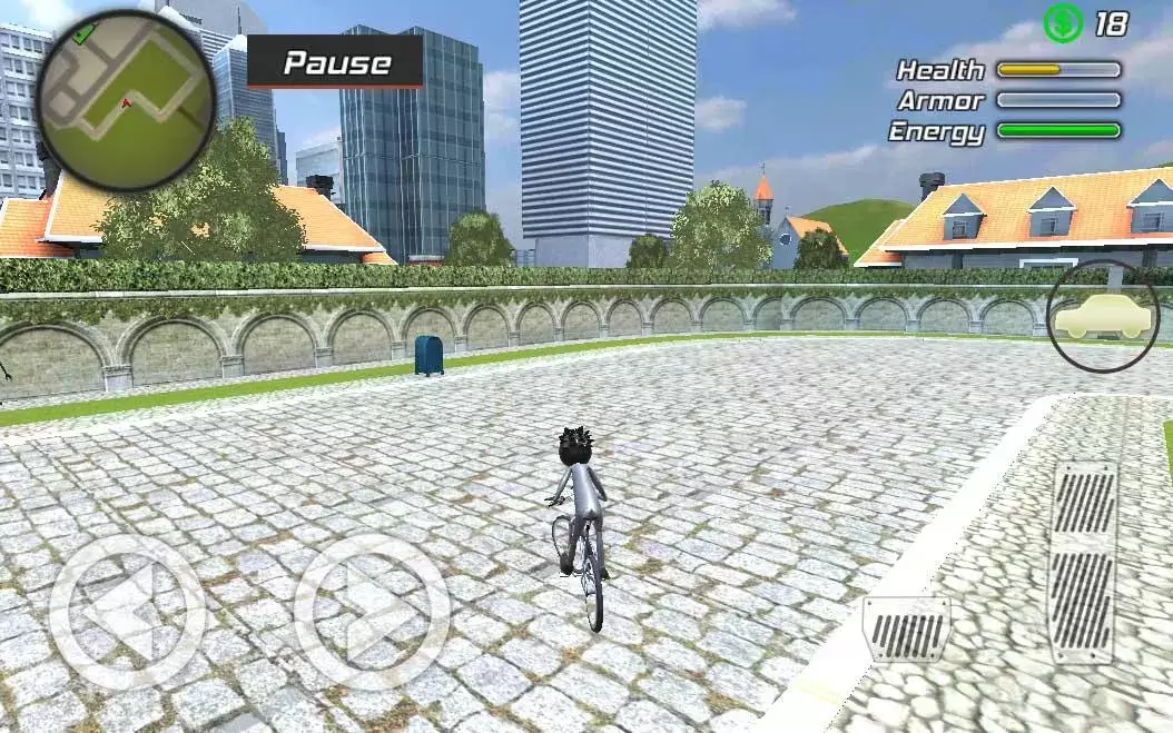 Amazing Crime Rope Stickman ภาพหน้าจอ 4