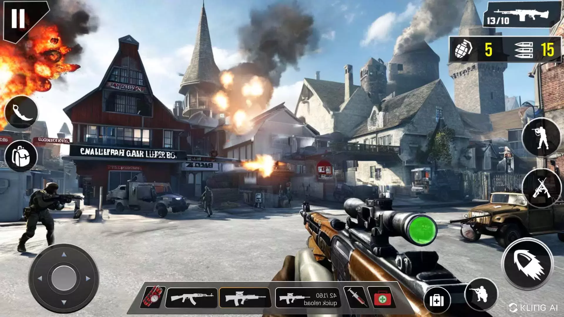 Gun Shooting 3d Shooter Games Capture d'écran 4