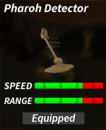 Pharaoh Detector Specifications