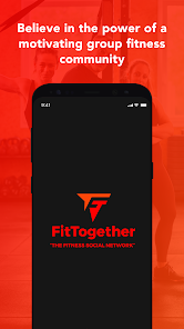 FitTogether-Social Fitness App ภาพหน้าจอ 1