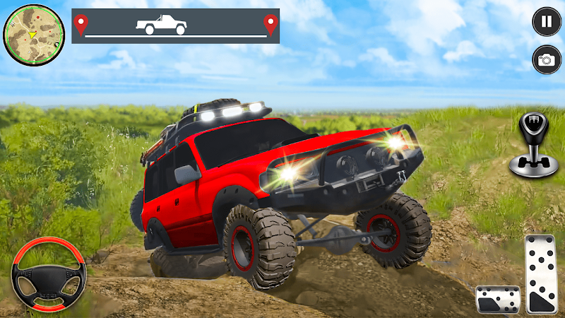 4x4 Turbo Jeep Racing Mania स्क्रीनशॉट 1