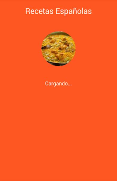 Recetas Españolas Screenshot 3