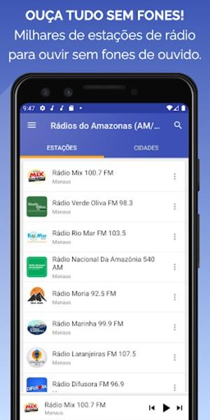 Rádios do Amazonas (AM/FM) スクリーンショット 3