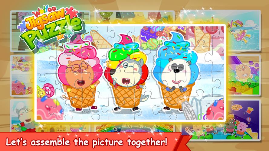 Wolfoo Jigsaw Puzzle應用截圖第3張