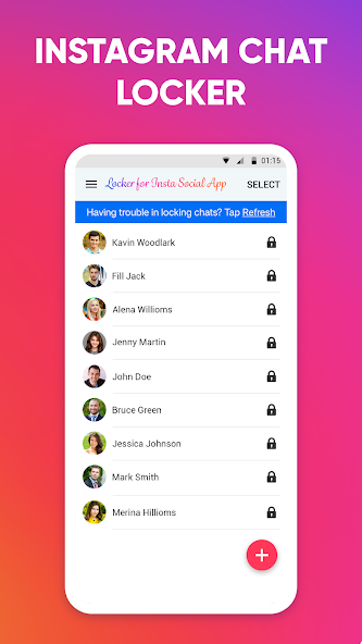 Locker for Insta Social App Mod Captura de pantalla 1