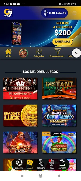 Gana777 Apuestas y Casino應用截圖第4張