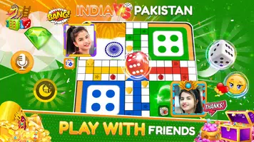 India Vs Pakistan Ludo 스크린샷 1