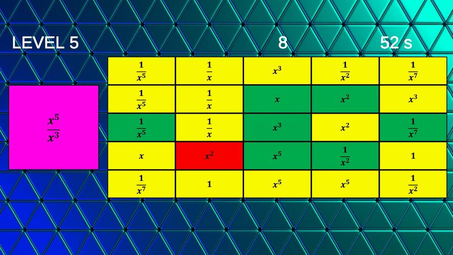 Polynomial Bingo (Mathematics) Screenshot 3