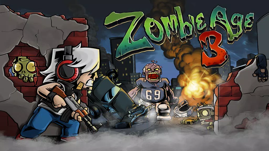 Zombie Age 3HD - Dead Shooter ภาพหน้าจอ 1