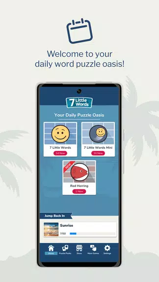 7 Little Words: Word Puzzles應用截圖第3張